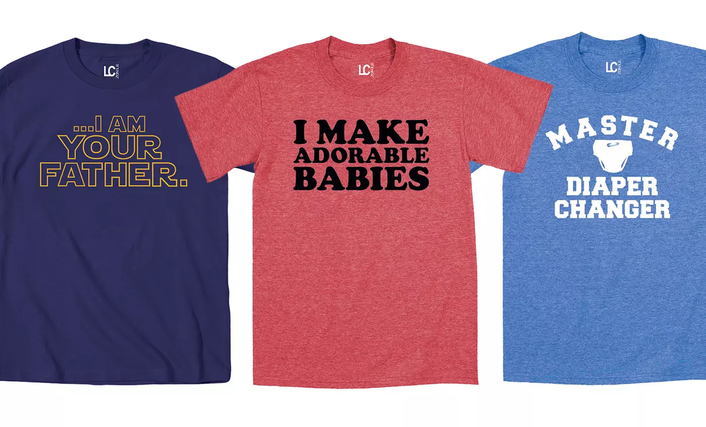 Men's Dad Themed Cotton T-Shirts - Primary Image