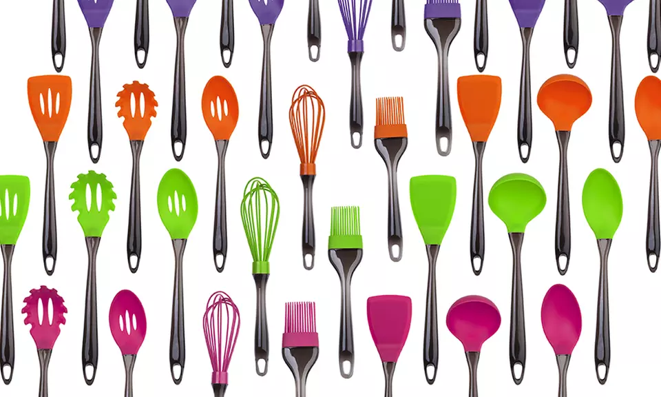 Culinary Edge by Kalorik Silicone Utensil Set (8-Piece) - Primary Image