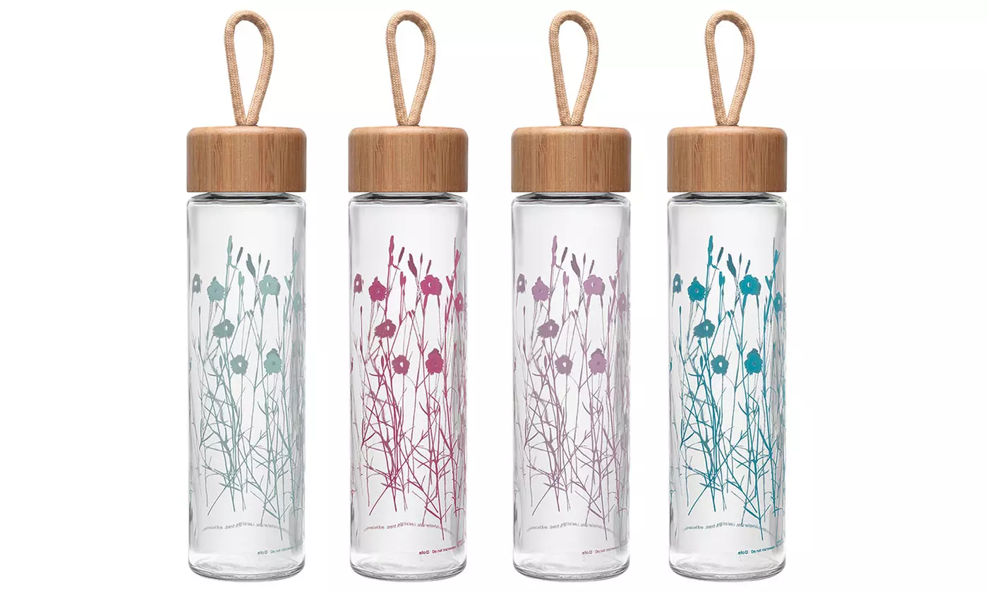 Ello Thrive 20 Oz. BPA-Free Glass Water Bottle (2-Pack) - Primary Image