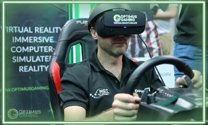 Image 4: Virtual Reality Experience at Optimus Gaming