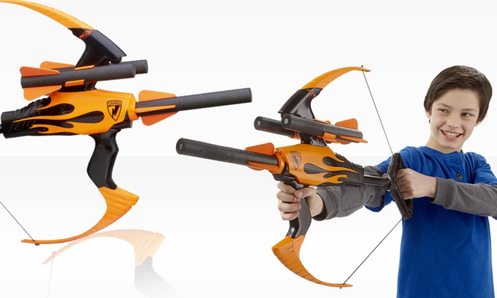 Nerf N-Strike Elite Blazin' Bow Blaster | Groupon