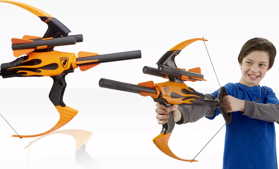 Nerf N-Strike Elite Blazin' Bow Blaster with Three Arrows. Free Returns. - Primary Image