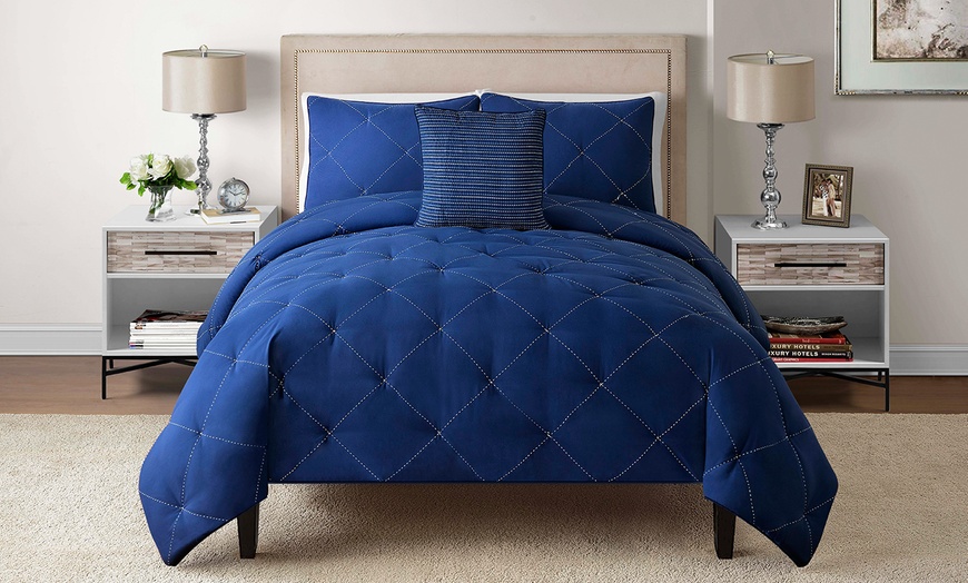 4 Piece Comforter Set | Groupon Goods