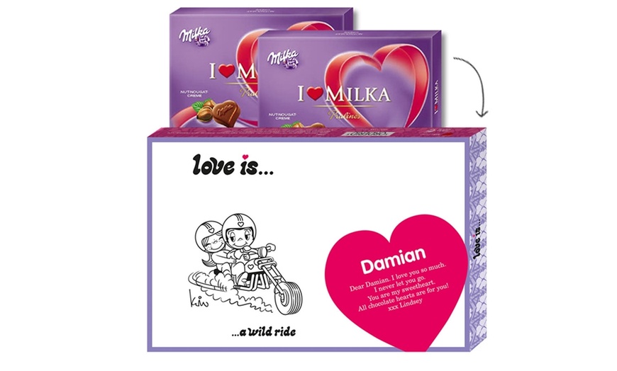 Image 4: Personalised Milka Chocolate Box