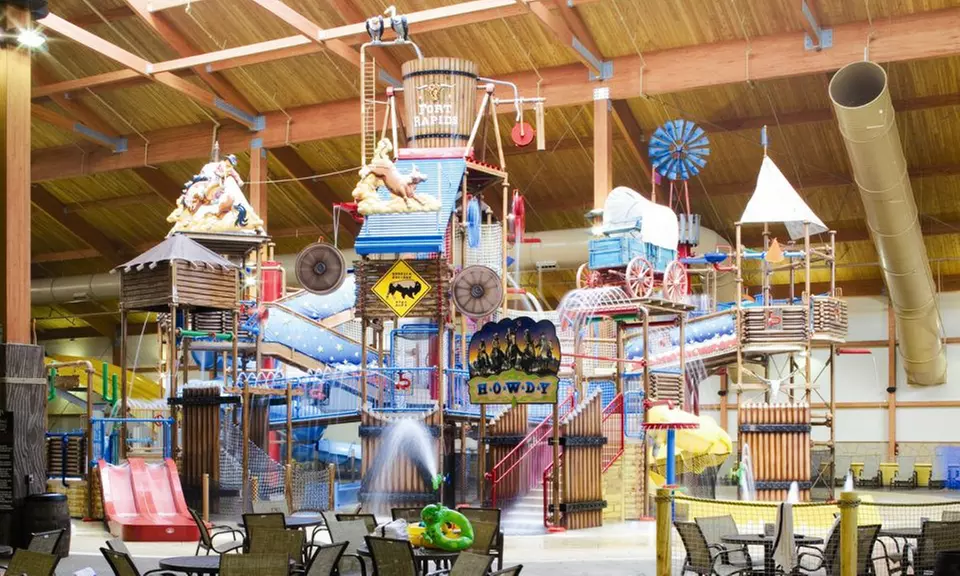 All-Day Water-Park Passes for Two, Four, or Eight at Fort Rapids Indoor Waterpark (Up to 54% Off)   - Primary Image