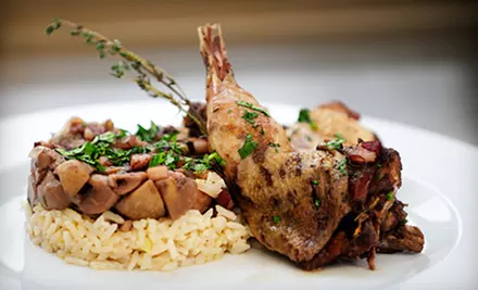 Steak-House Food for Dinner or Lunch at Warren Duck Club (Half Off) - Primary Image