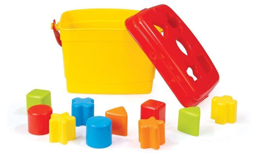 Kids' Shape Sorter Bucket | Groupon Goods