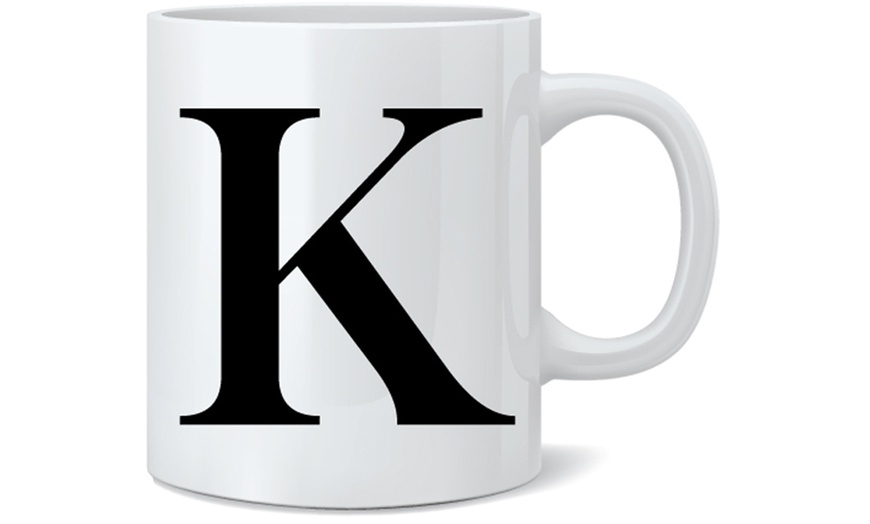 Image 13: Alphabet Letter Mug