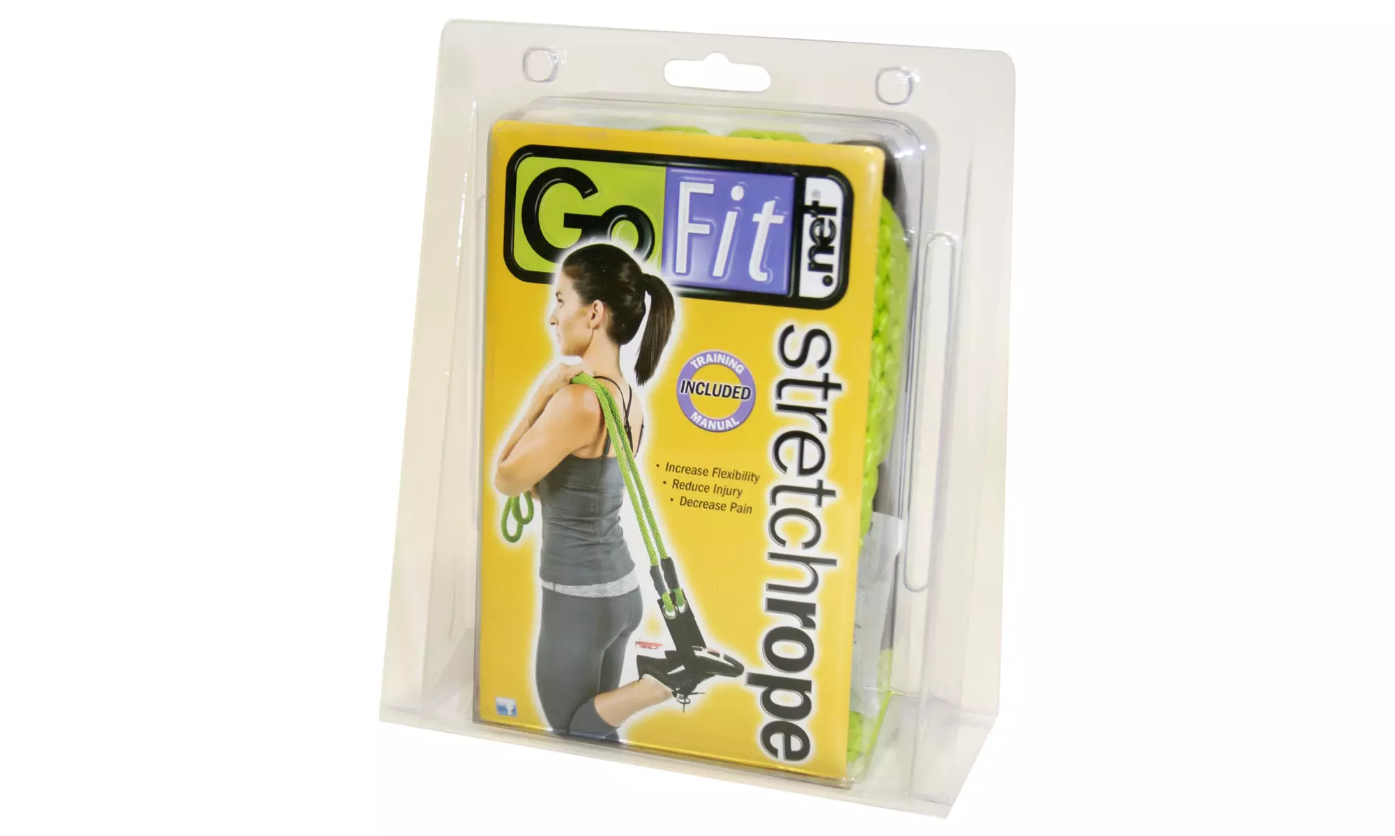 GoFit Stretch Rope with Training Manual - Second Medium
