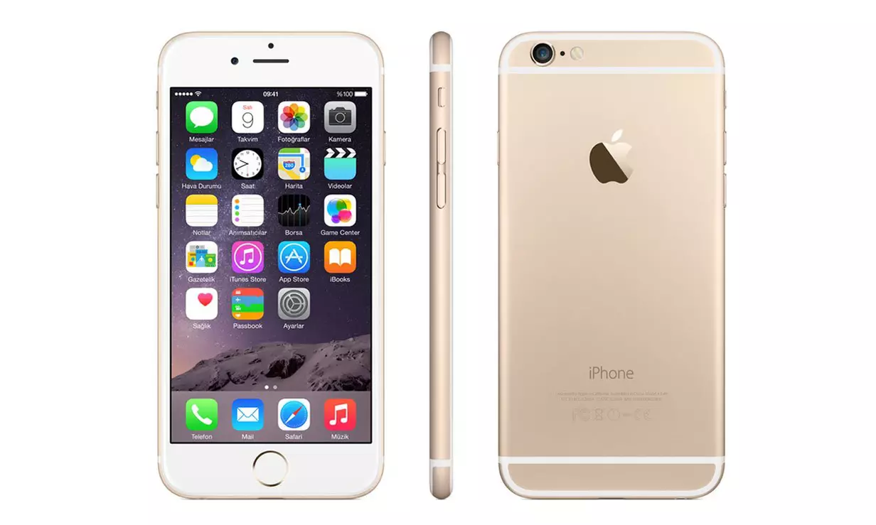 Apple iPhone 6 or 6 Plus 16GB, 64GB, or 128GB Smartphone (GSM Unlocked) (Refurbished) - Second Medium