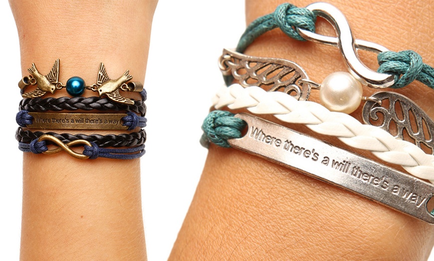 Image 1: Infinity Bracelets