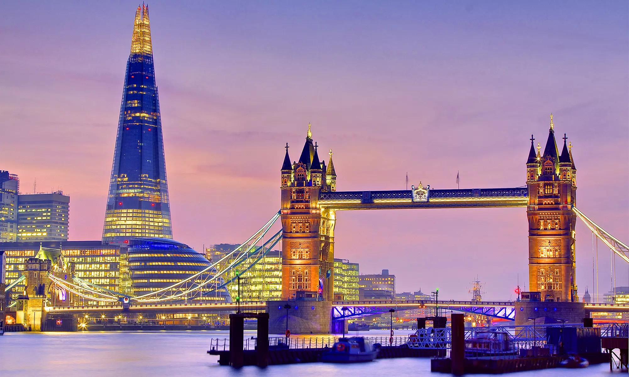 The View from The Shard and Luxurious Three-Course Meal for Two