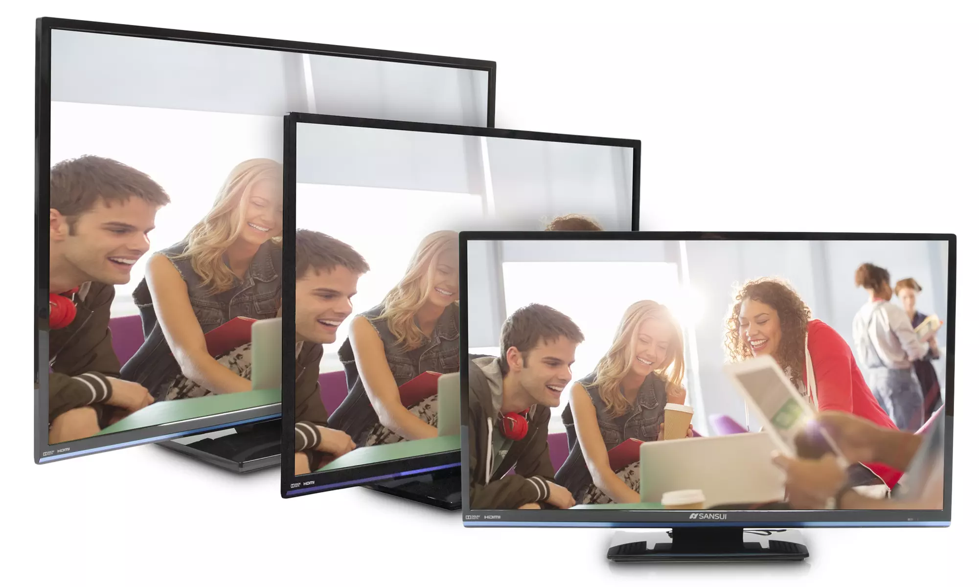 Sansui 24", 28", 32", or 39" LED HDTVs (Manufacturer Refurbished) - Primary Image