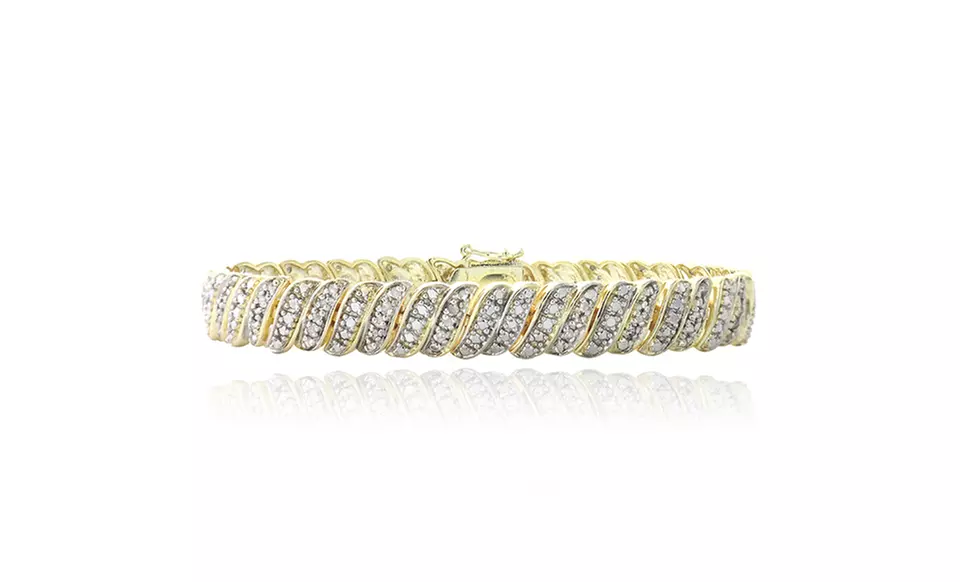 1.00 CTTW Diamond Bracelet - Second Medium
