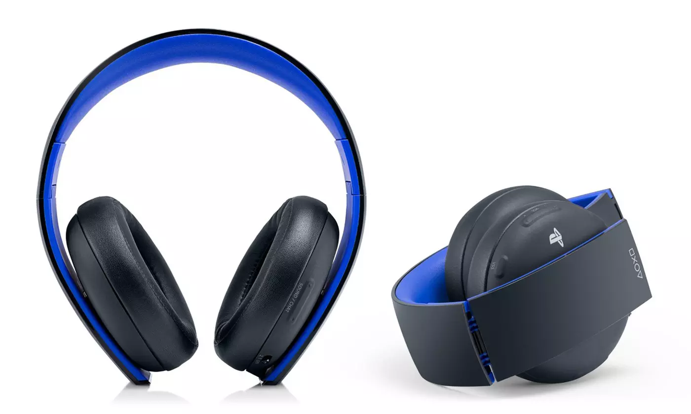 Sony PlayStation Gold Wireless Stereo Headset - Primary Image