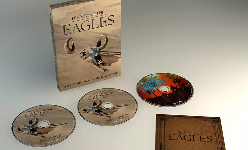 History of the Eagles: The Story of an American Band on DVD or Blu-ray from $14.99–$19.99 - Second Medium