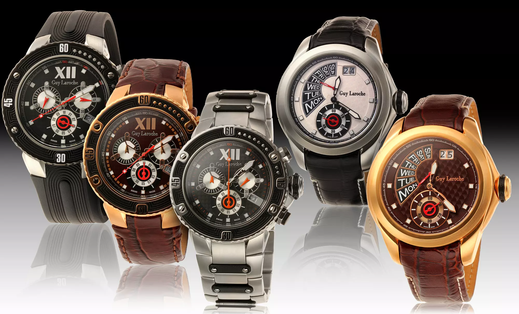 Guy Laroche Men's Watches. Multiple Styles Available. Free Returns. - Primary Image