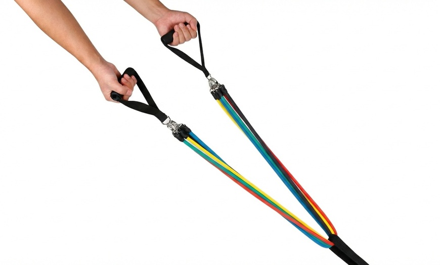 Image 4: Set allenamento e riabilitazione fasce elastiche e cinghie