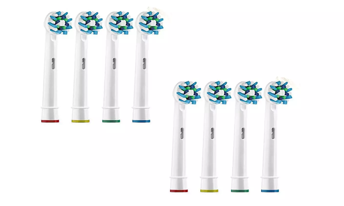 1 of 2 pakken van 4 Glamza opzetborstels