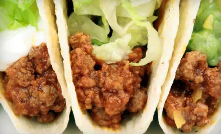 Burrito Meal for Two or Four or C$5 for C$10 Worth of Fast Mexican Food at Taco Time - Primary Image