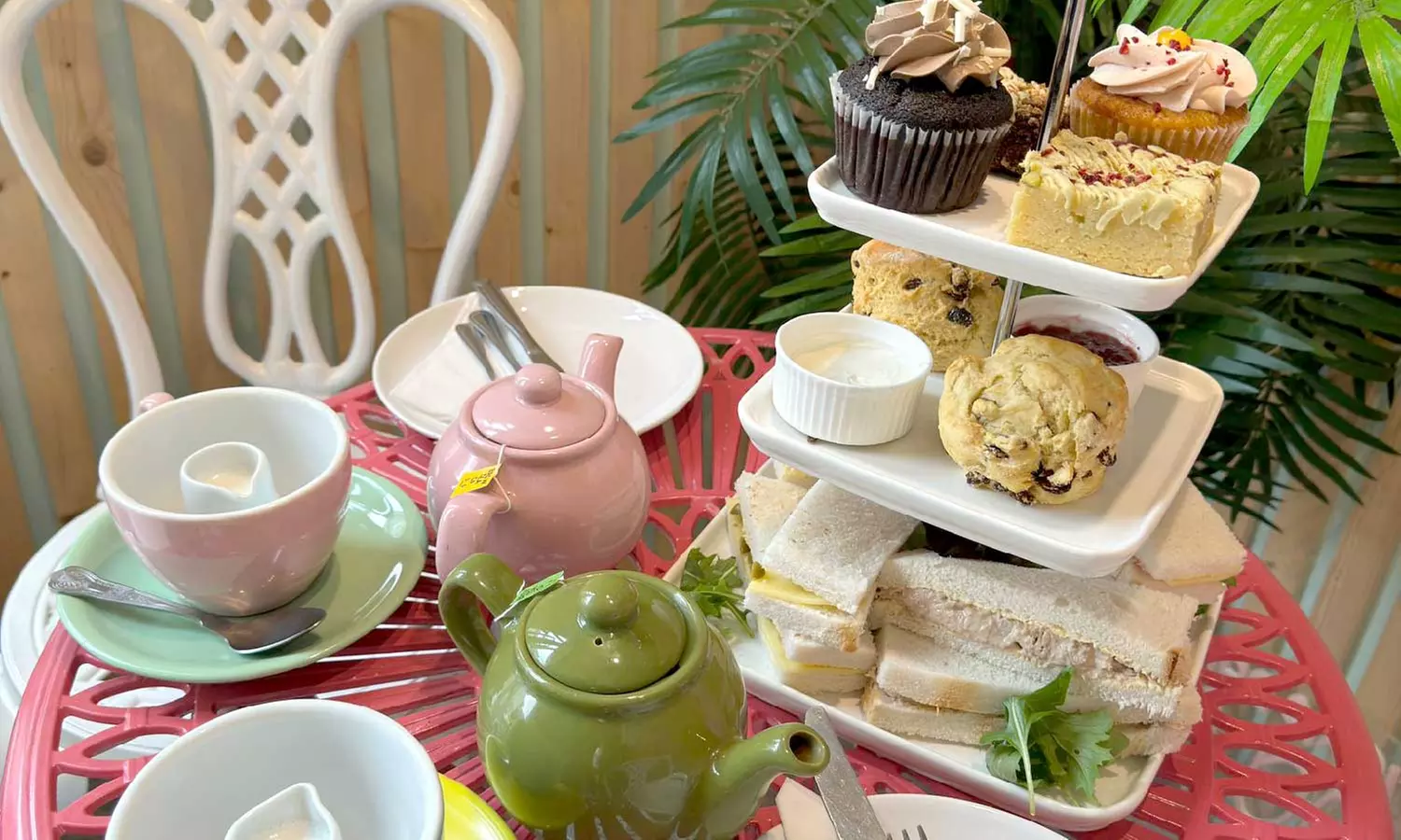 Luxury Afternoon Tea in Manchester City Centre at Alex's Bakery