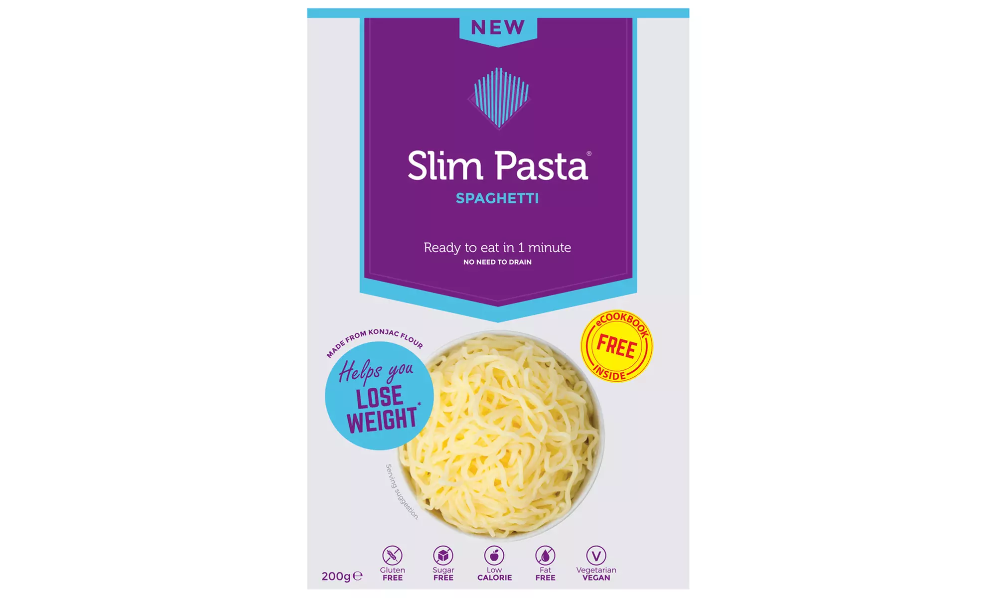 25-er Pack Slim-Nudeln, Pasta oder Reis - Second Medium
