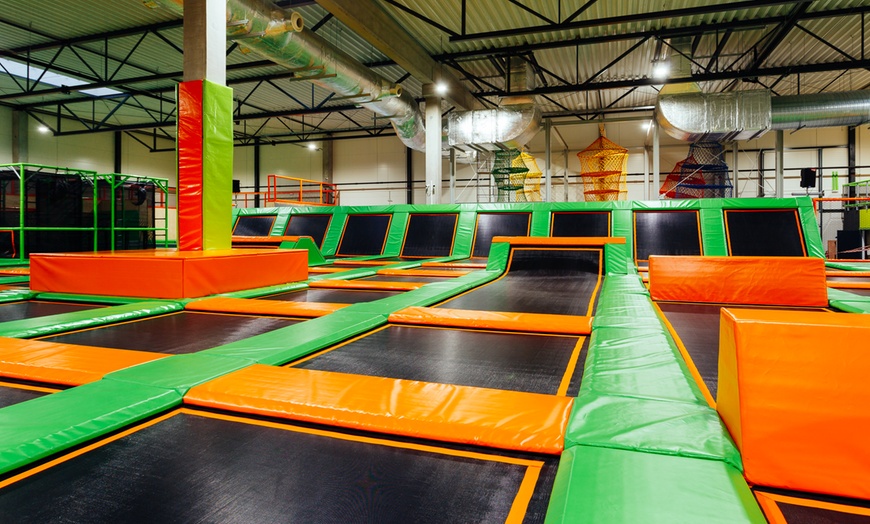 Groupon on sale park trampolin