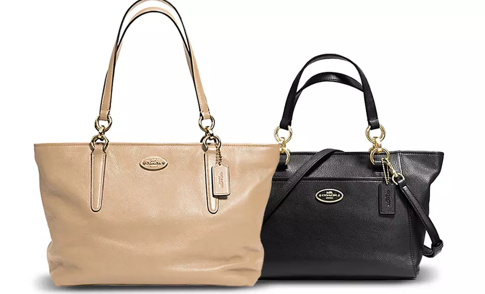 Coach Chicago Ellis Leather Tote or Mini Tote from $229.99–$259.99 - Primary Image