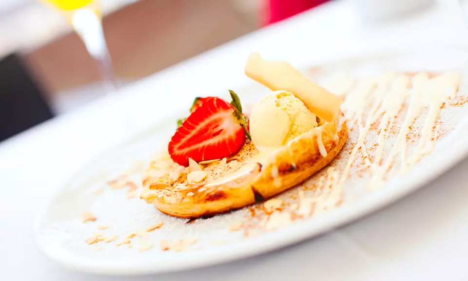 Two-Course Meal w/ Wine at Ostler Restaurant at the Borough Arms Hotel