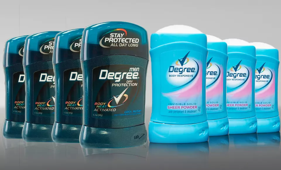 4-Pack of Degree Deodorant for Men or Women. Multiple Options at $6.99.   - Primary Image