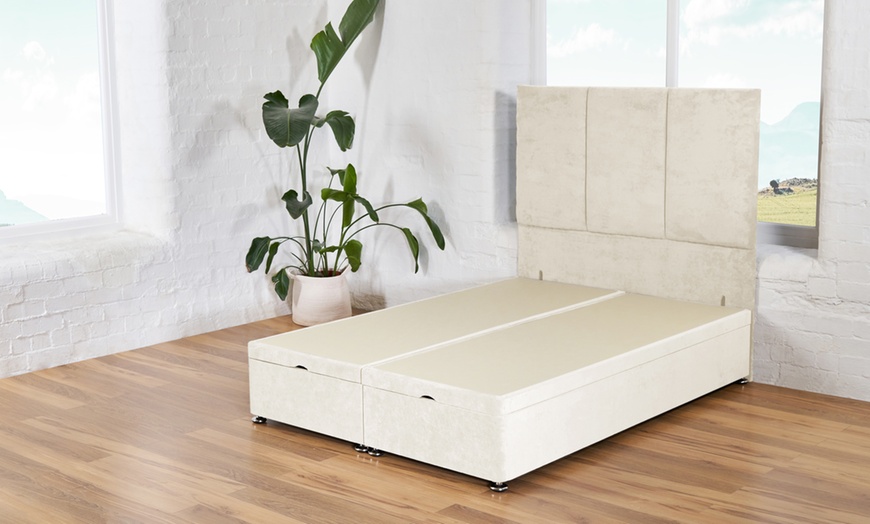 Image 3: Gaslift Ottoman Divan Bed