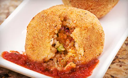 20 Plain Mozzarella Italian Rice Balls, or 20 Nutella or Sicilian Italian Rice Balls at Arancini Amore (Half Off) - Primary Image