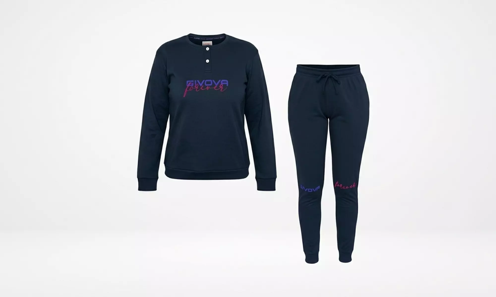 Pigiama da donna Givova in cotone