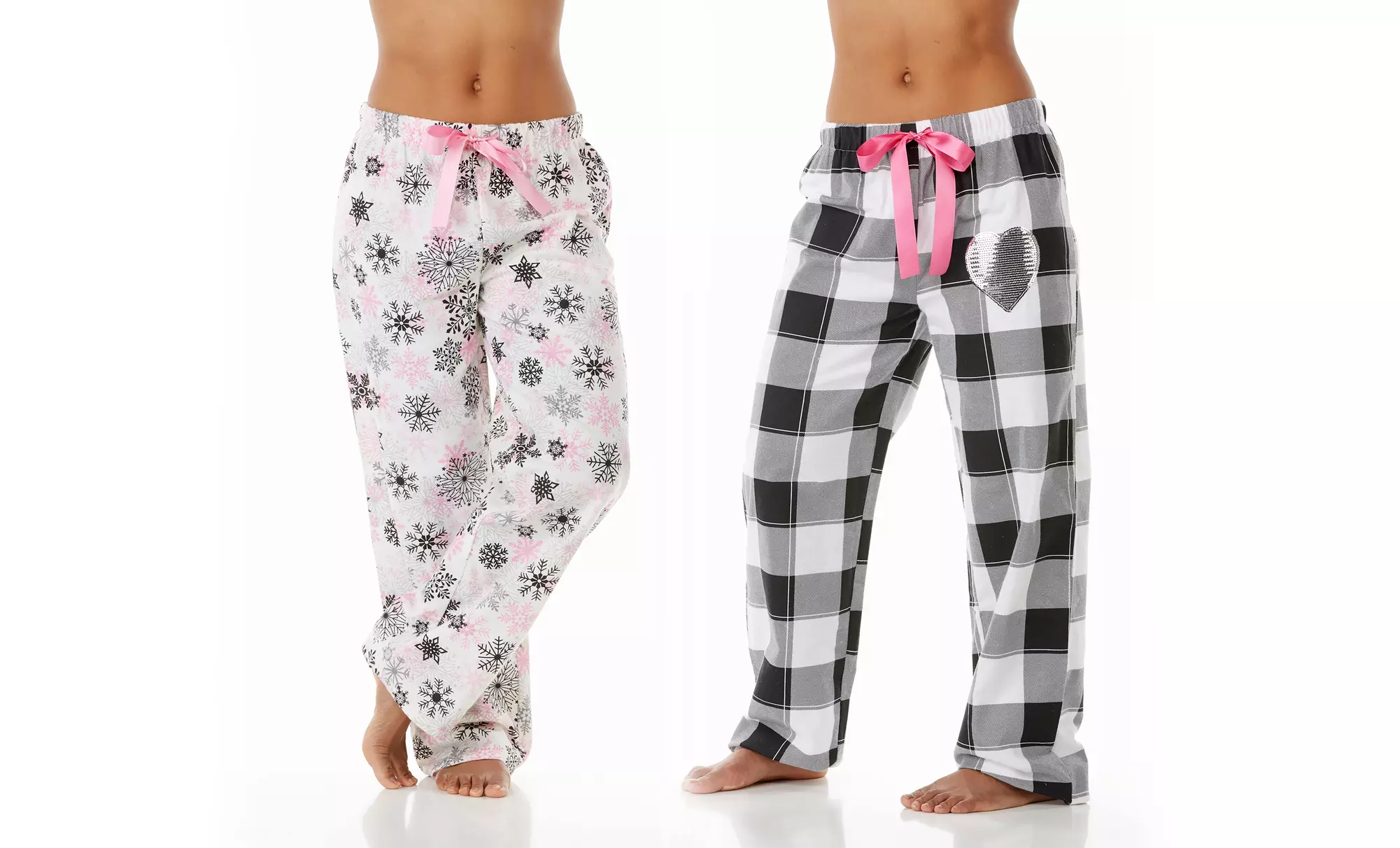 Women's Flannel Pajama Pants (2-Pack) (Size M) - Primary Image