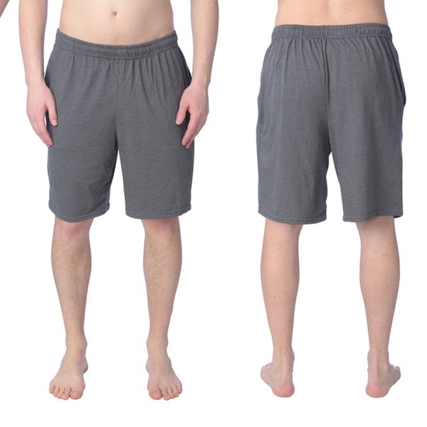 fruit of the loom men's jersey shorts with side pockets