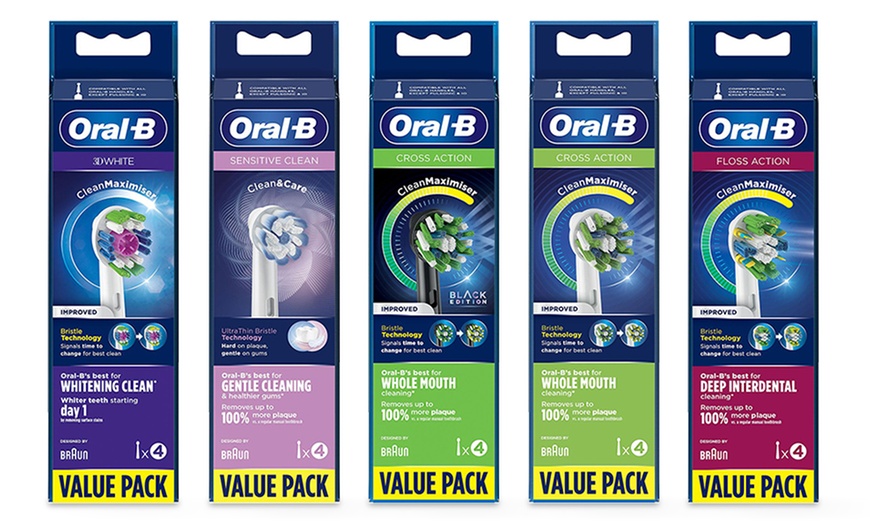 Image 7: Four Oral-B Toothbrush Refill Heads