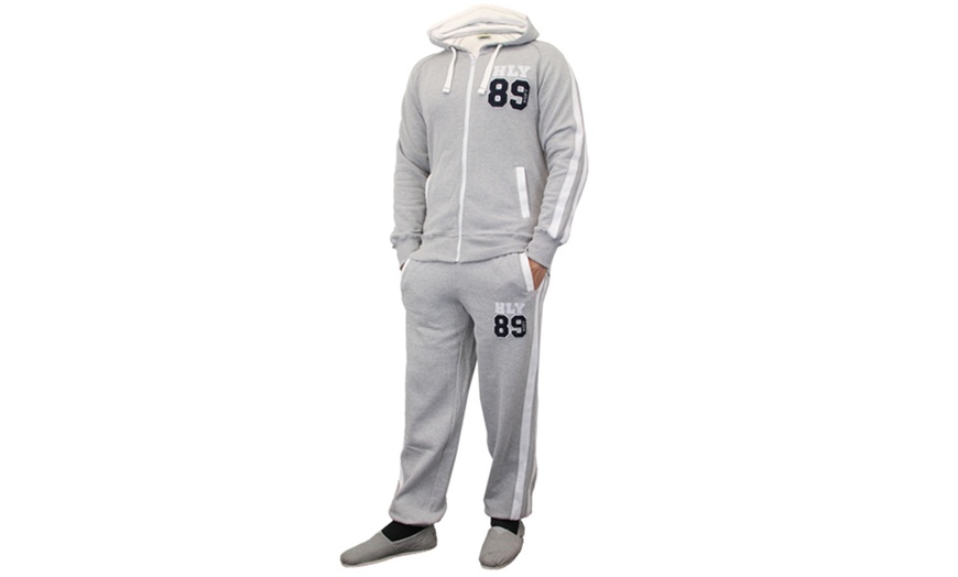 Image 17: Men's Two-Piece Tracksuit Set