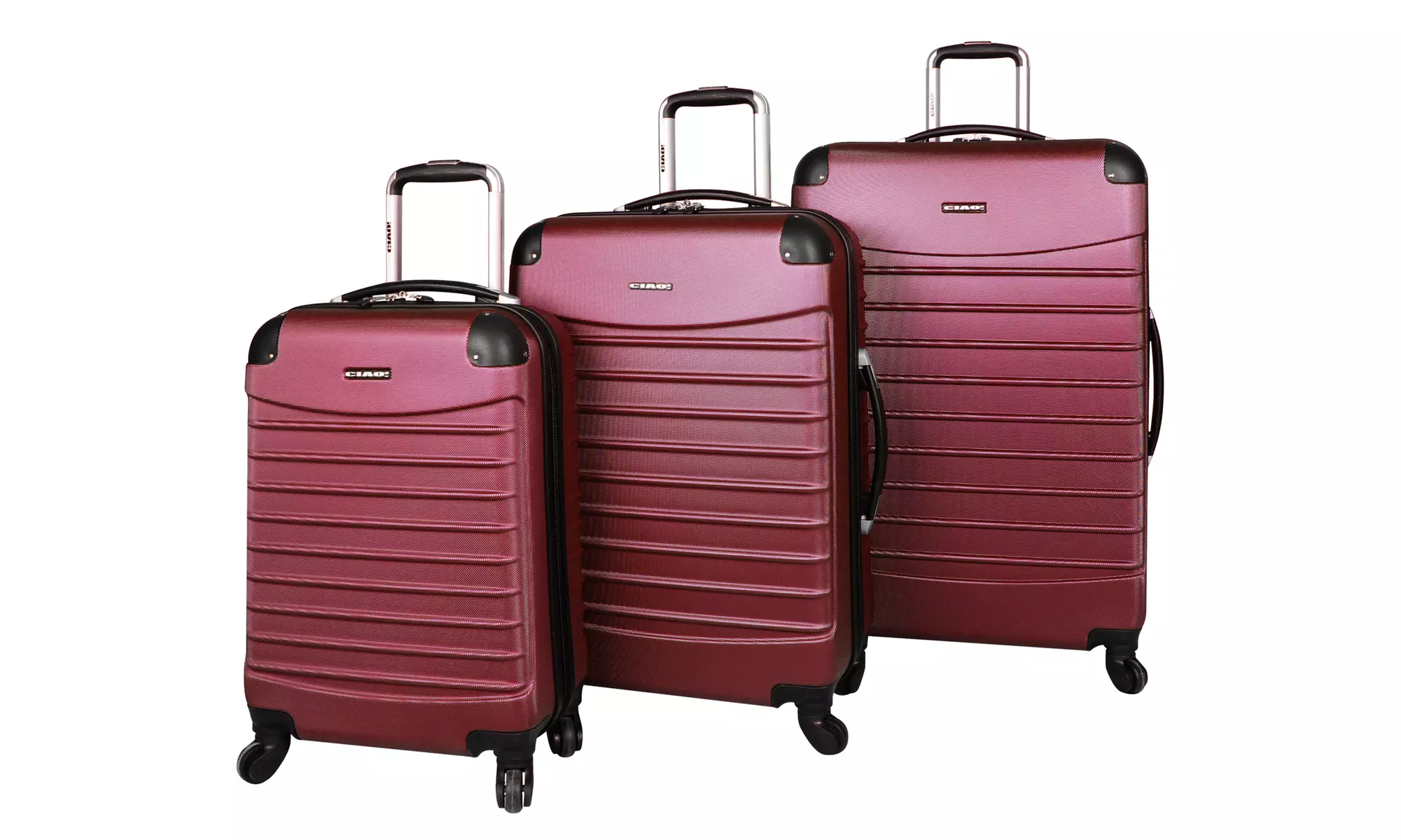 Ciao Voyager Hard-Side Spinner Luggage Set (3-Piece) - Primary Image