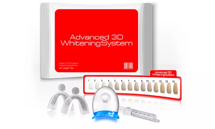 $15.50 for an Advanced 3D Teeth-Whitening Kit with Lifetime Gel Refills ($149 Value)  - Primary Image