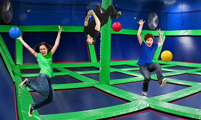 $34 for Four Hours of Indoor Trampoline Jumping at Rebounderz ($68 Value) - Primary Image