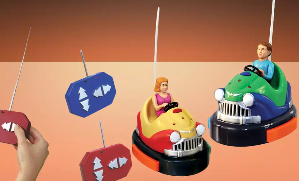 Remote-Control Bumper Car Set (2-Pack) - Primary Image