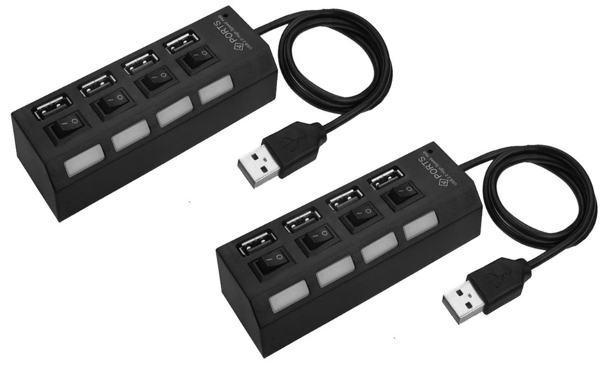 Image 6: USB 2.0 HUB with Switch