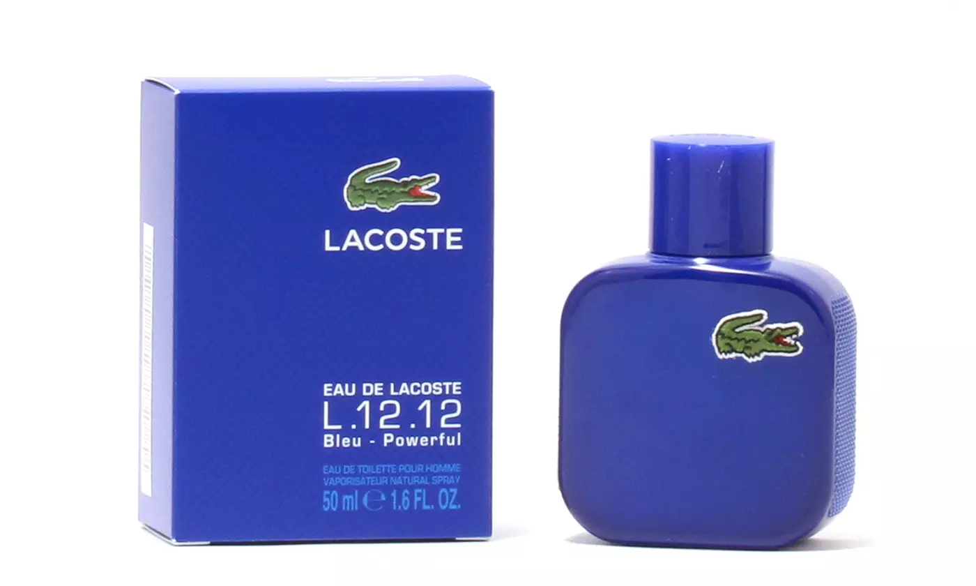 Lacoste Eau de Lacoste L.12.12 Blue Eau de Toilette for Men (1.6 Fl. Oz.) - Primary Image
