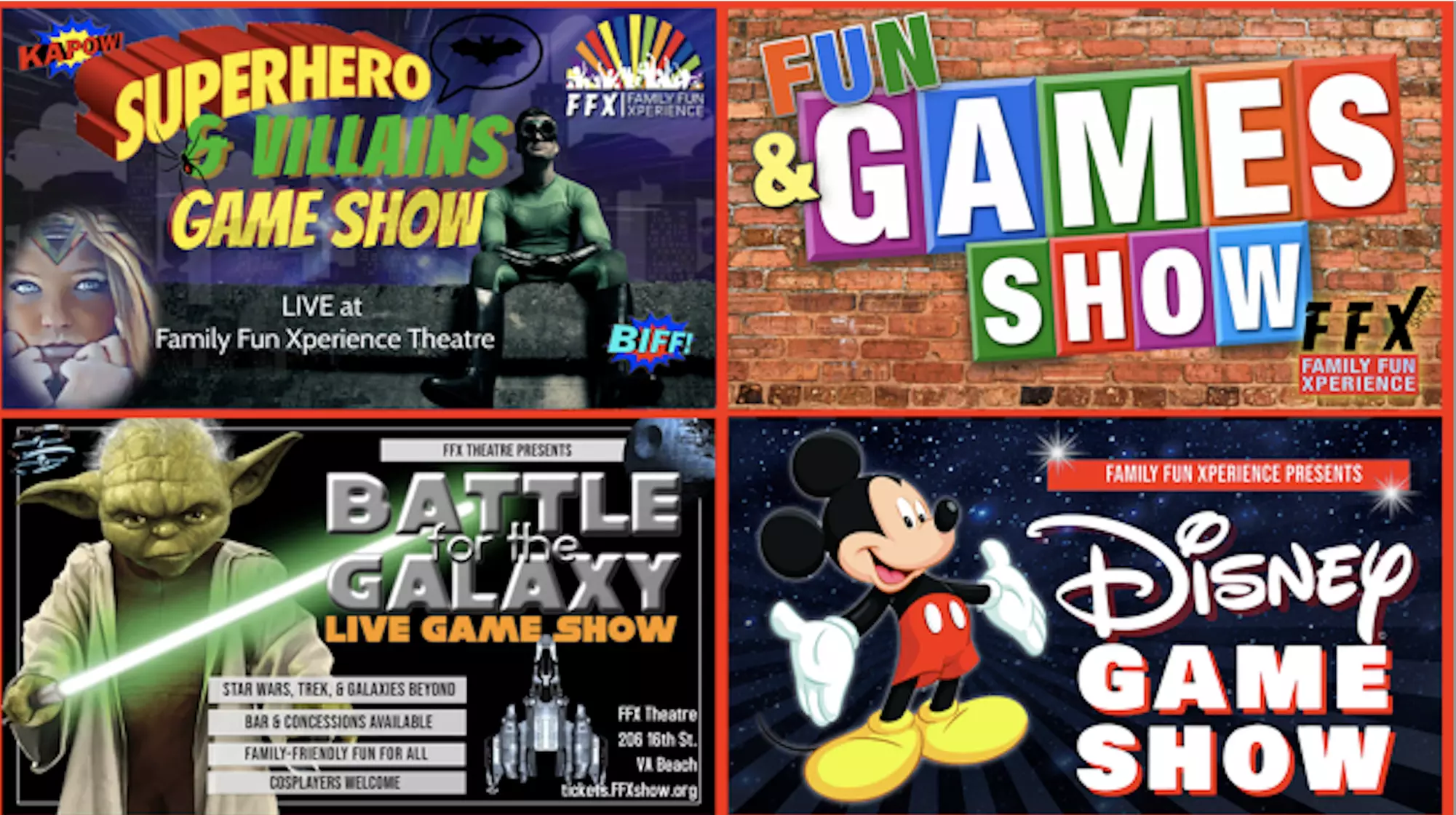 Family Friendly Live Game Shows at Family Fun Xperience (April 22–May 6)  - Primary Image