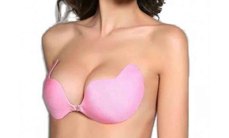 Image 2: Invisible Stick-On Push-Up Bra