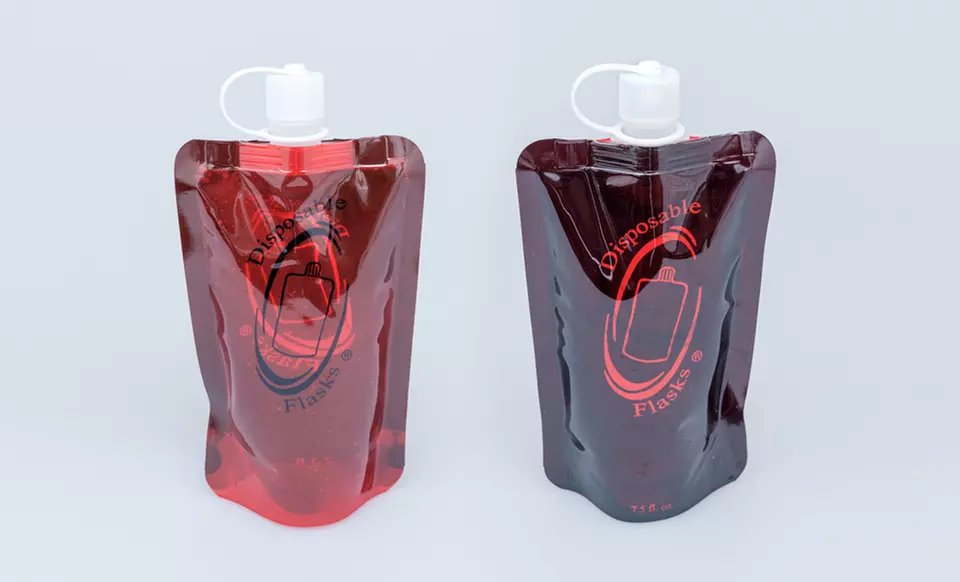 $10.99 for a Disposable Flask 6-Pack ($25.90 List Price). Multiple Styles Available. Free Returns. - Second Medium