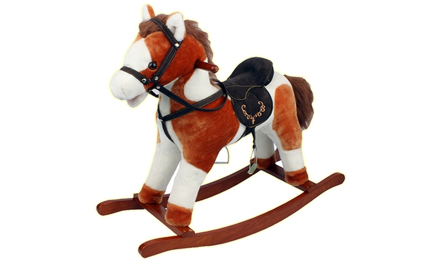 Groupon rocking sale horse