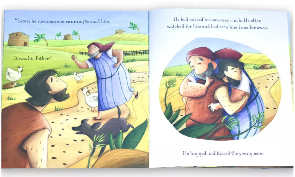 My First Bible Stories Kids' Books (12-Pack) Including The Easter Story - Second Medium