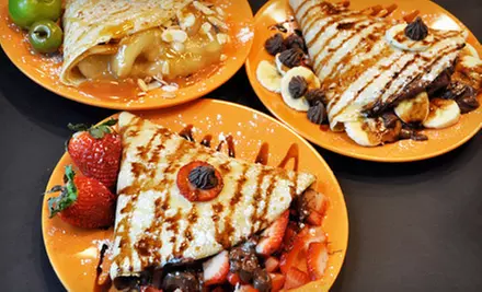 Crepes for Two or Four at Caramel Crêpe (Half Off) - Primary Image