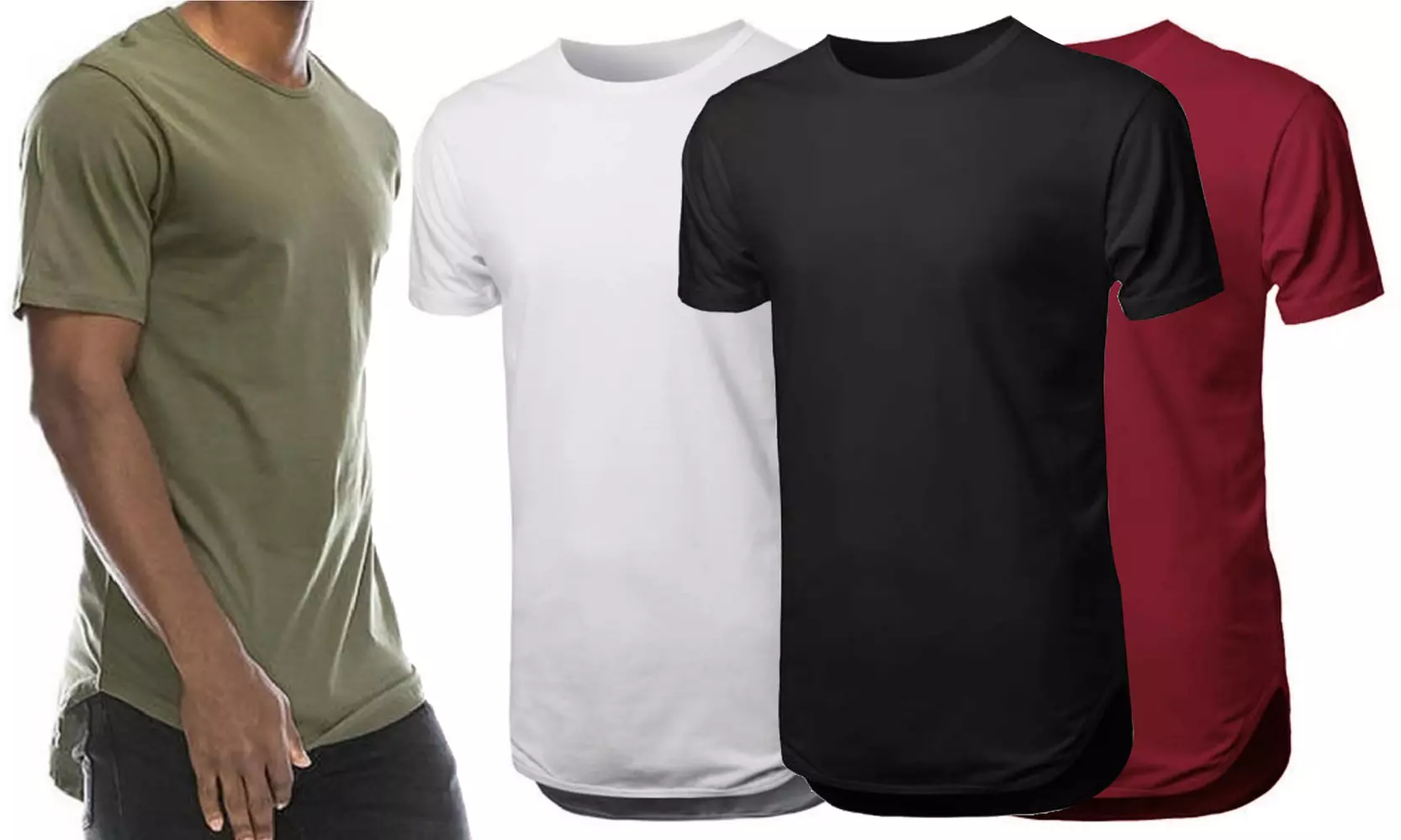 T-shirt longs pour homme de la collection Noah - Primary Image